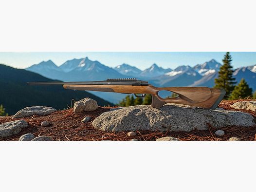 Brenner repeating rifle BR20 with hole stock caliber .308Win