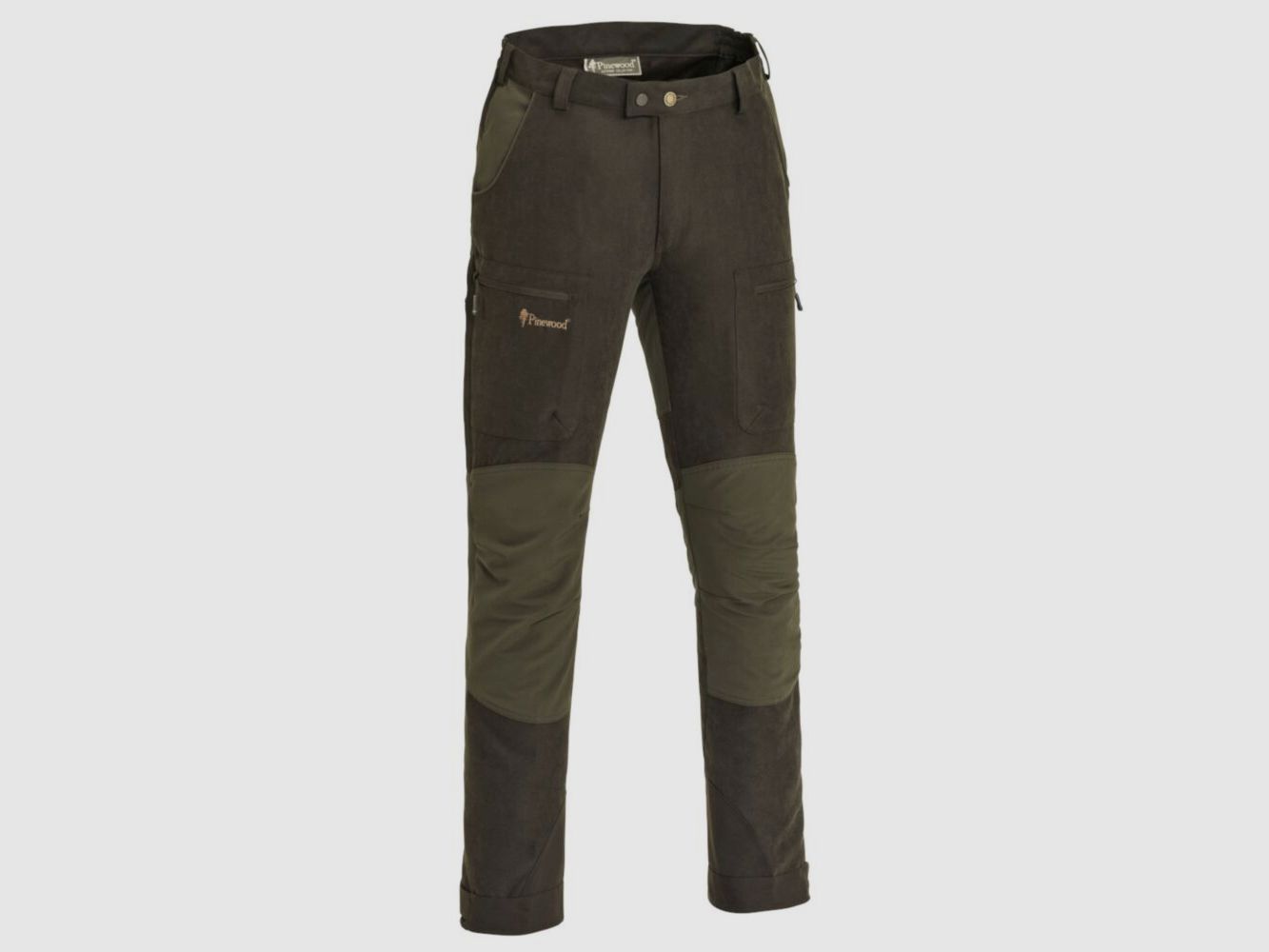 PINEWOOD® CARIBOU HUNT 5986 broek – Suèdebruin/donkerolijf, afbeelding 17 van 120