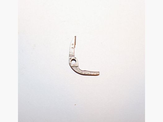 Fábrica de armas de Berna, palanca de ángulo usada para pistola de ordenanza suiza Parabellum 1906, cal. 7,65mmPara, W+F P08