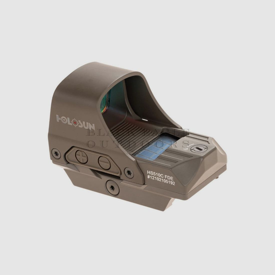 Holosun HS510C SOLAR RED CIRCLE DOT SIGHT / Dark Earth, image 4 of 6