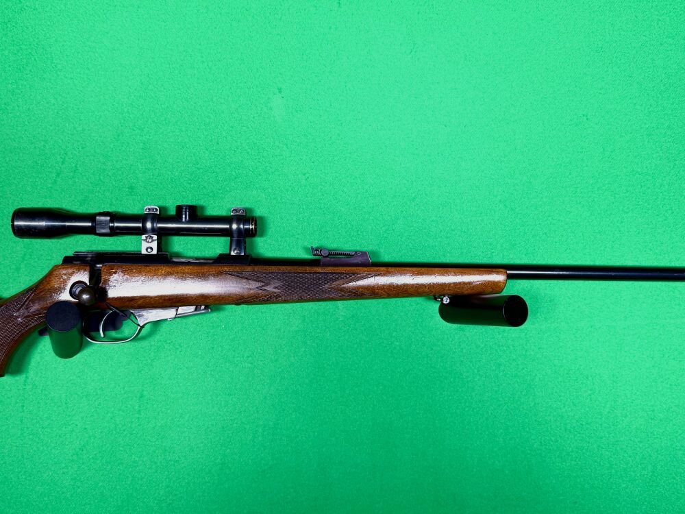 Carl Walther small caliber repeater with scope