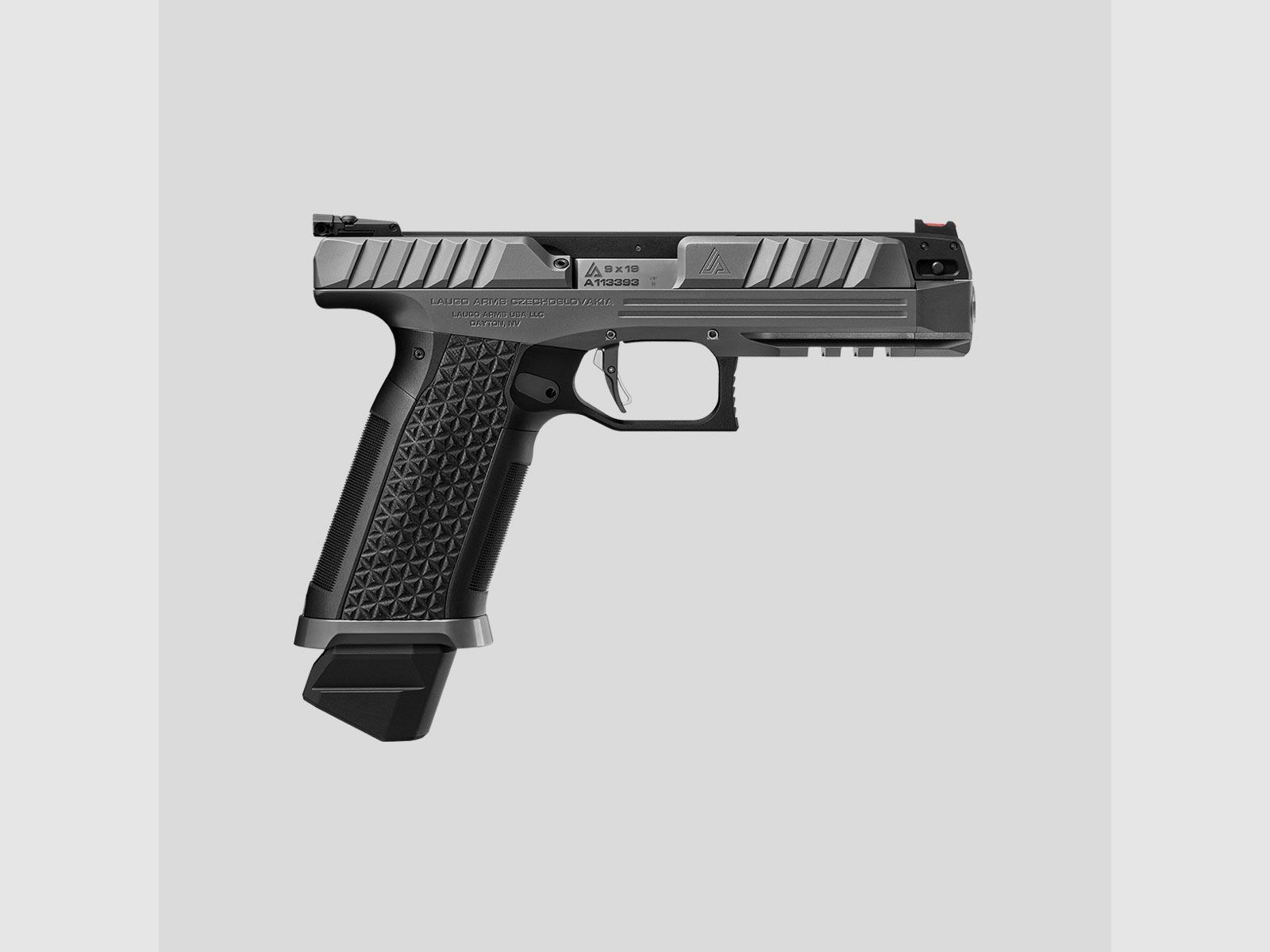 Laugo Arms – Alien Creator Standard kit threaded barrel (Grey/Black) [9mm Para], Bild 2 von 7