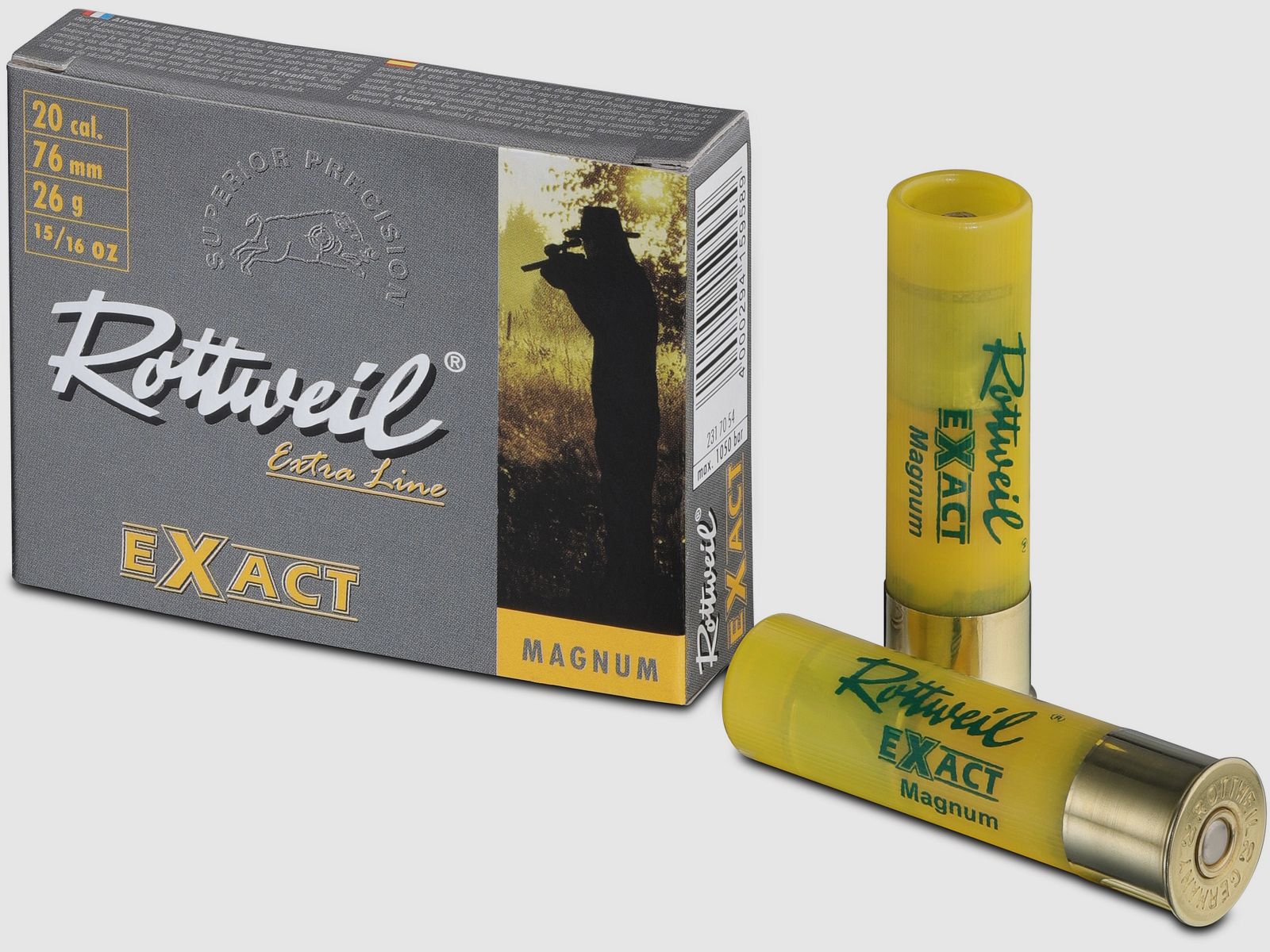 Rottweil Exact 20/76 26g Flintenlaufgeschoss