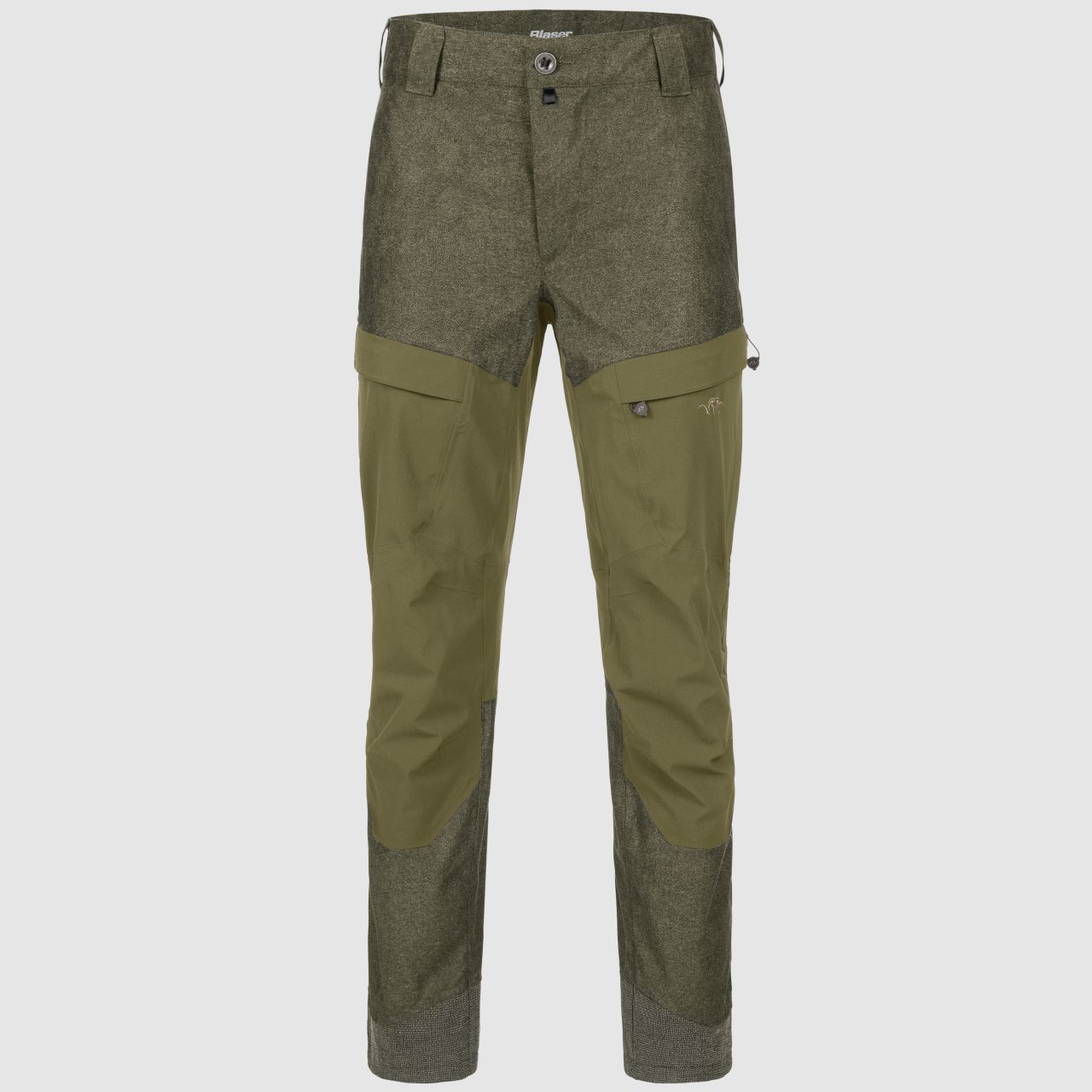Blaser Herren VINTAGE Hose Ake 22 olive-melange / schwarz
