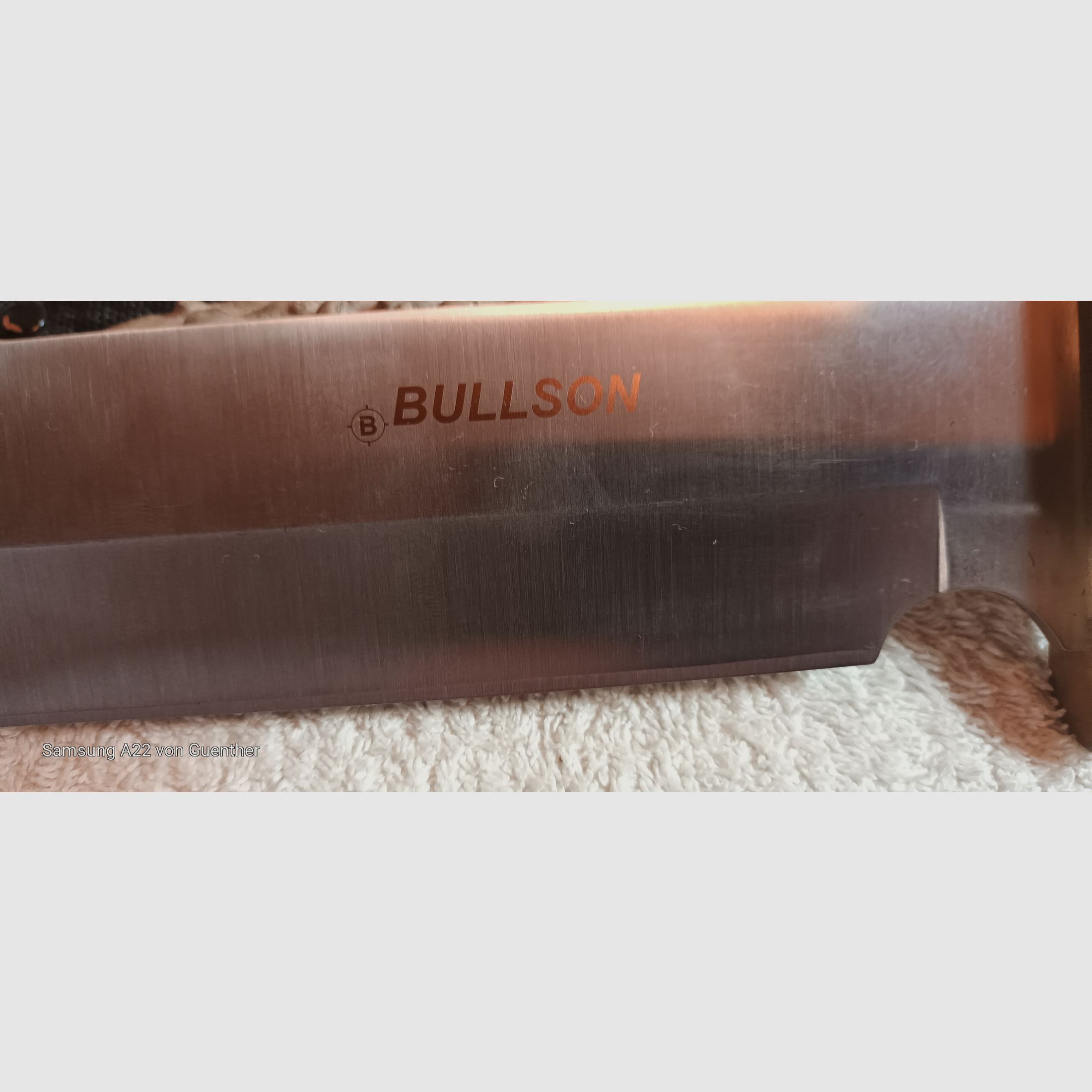 couteau en acier inoxydable de BULLSON