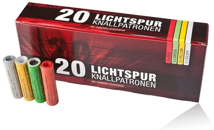 Lichtspur-Knallpatronen