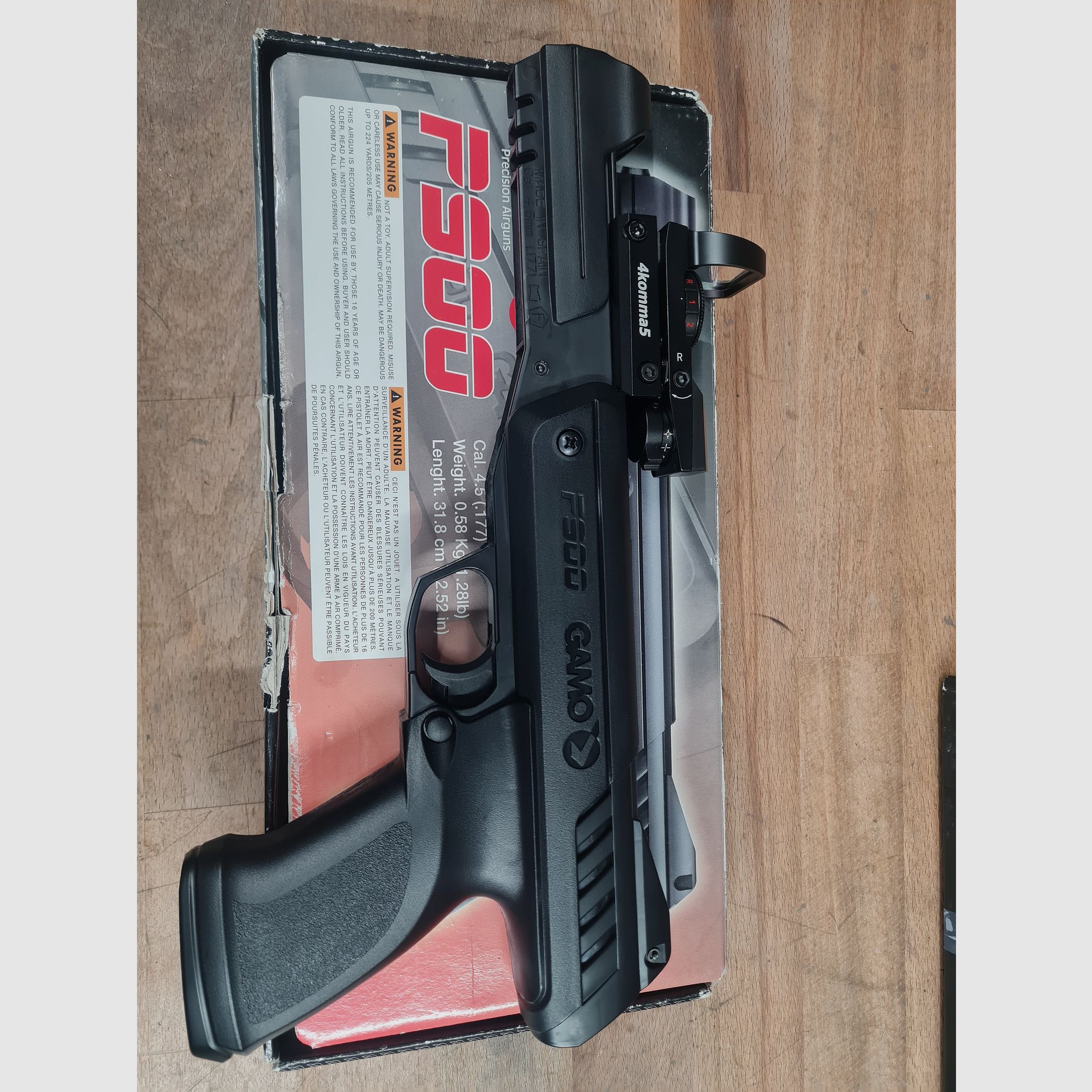 Gamo P900 knik luftpistole 4.5 