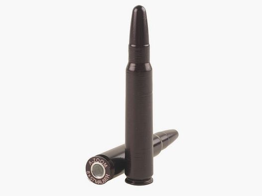 A-Zoom Cartouche factice en aluminium anodisé 8x57 Mauser 2-pack