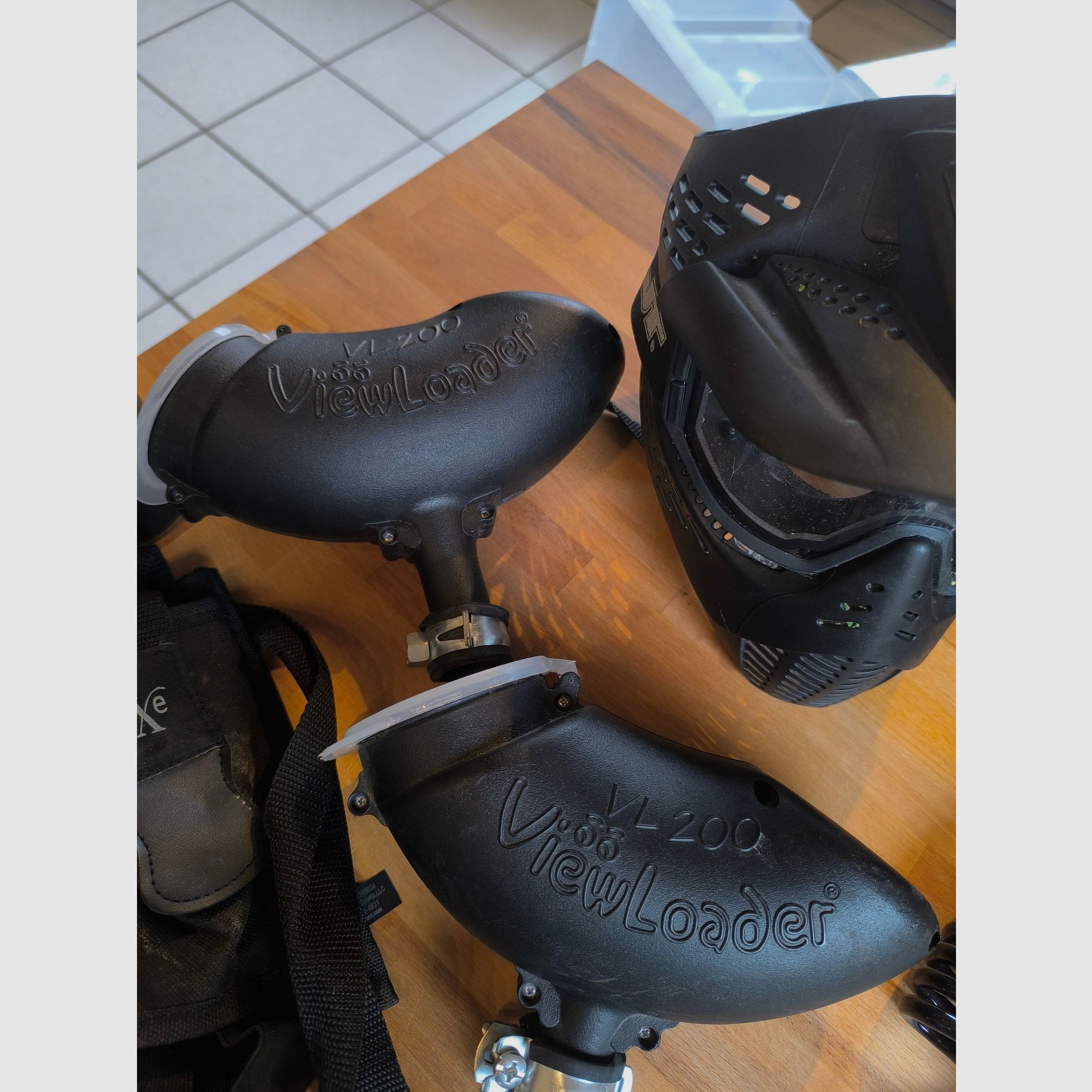 ZEN / MAXS High Voltage 2 Paintball complete set .68 – HP, hopper, NXe, mask (price is negotiable)