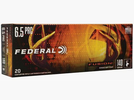 Federal Fusion 9,1g/140grs à20 6,5MM PRC