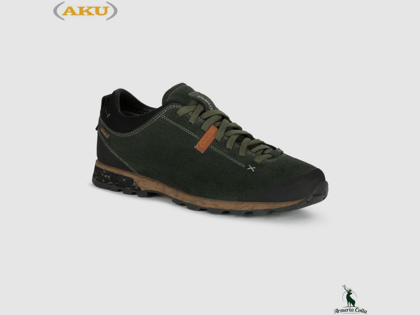 Aku Scarpa Bellamont 3 Suede Gtx Verde/Beige, imagen 1 de 2