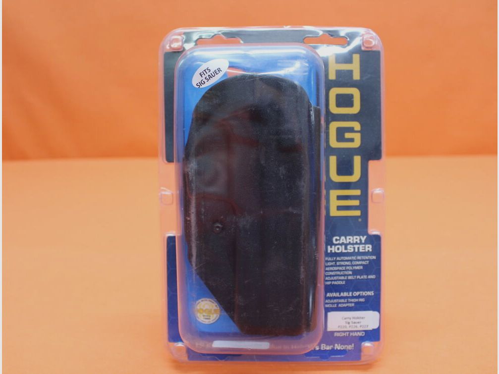 HOGUE HOGUE Holster ARS Stage 1 Carry RH (52026) SIG Sauer P220/ P226/ P227 incl. Paddle/ Gürtelplatte
