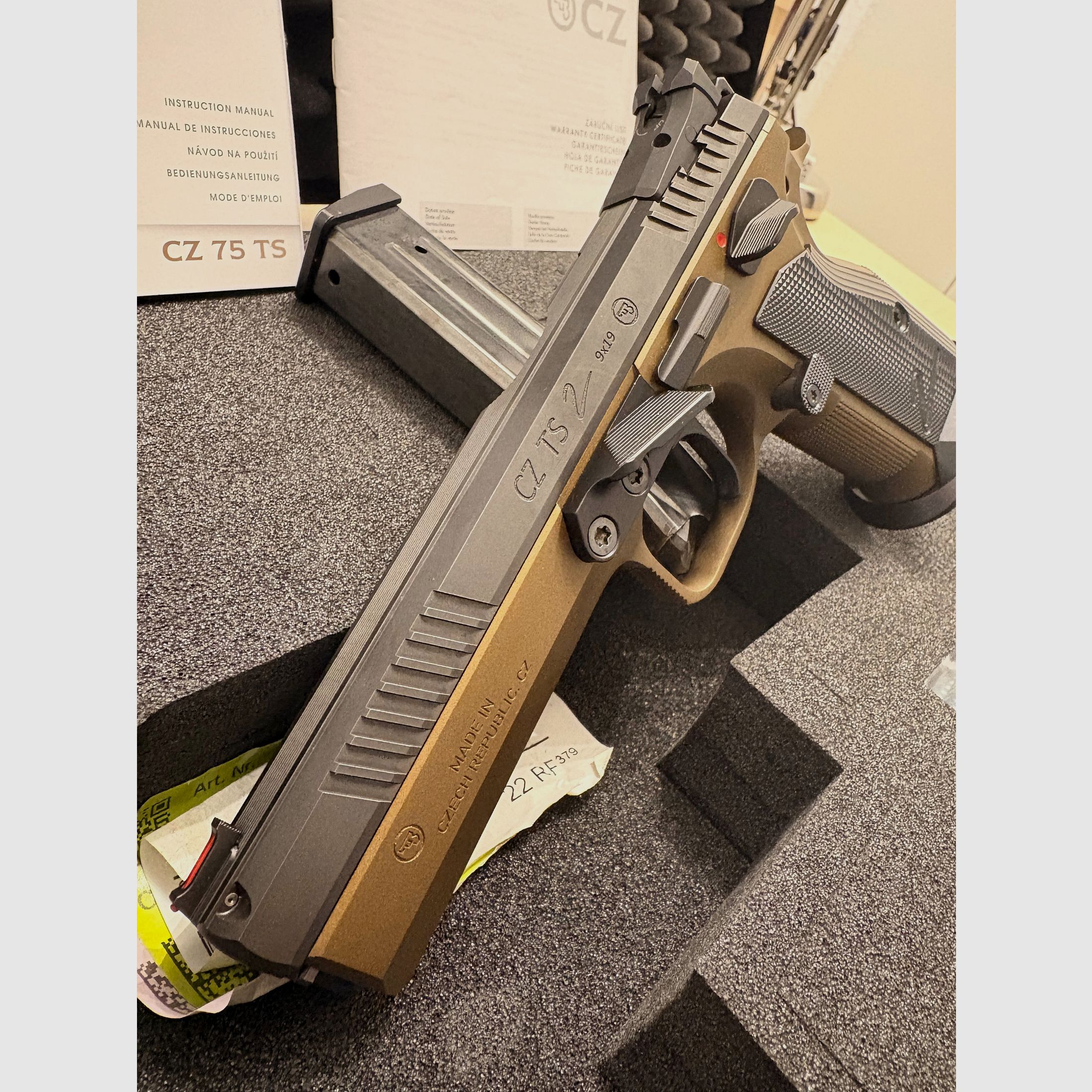 CZ TS 2 Bronze - Beamtenwaffe 