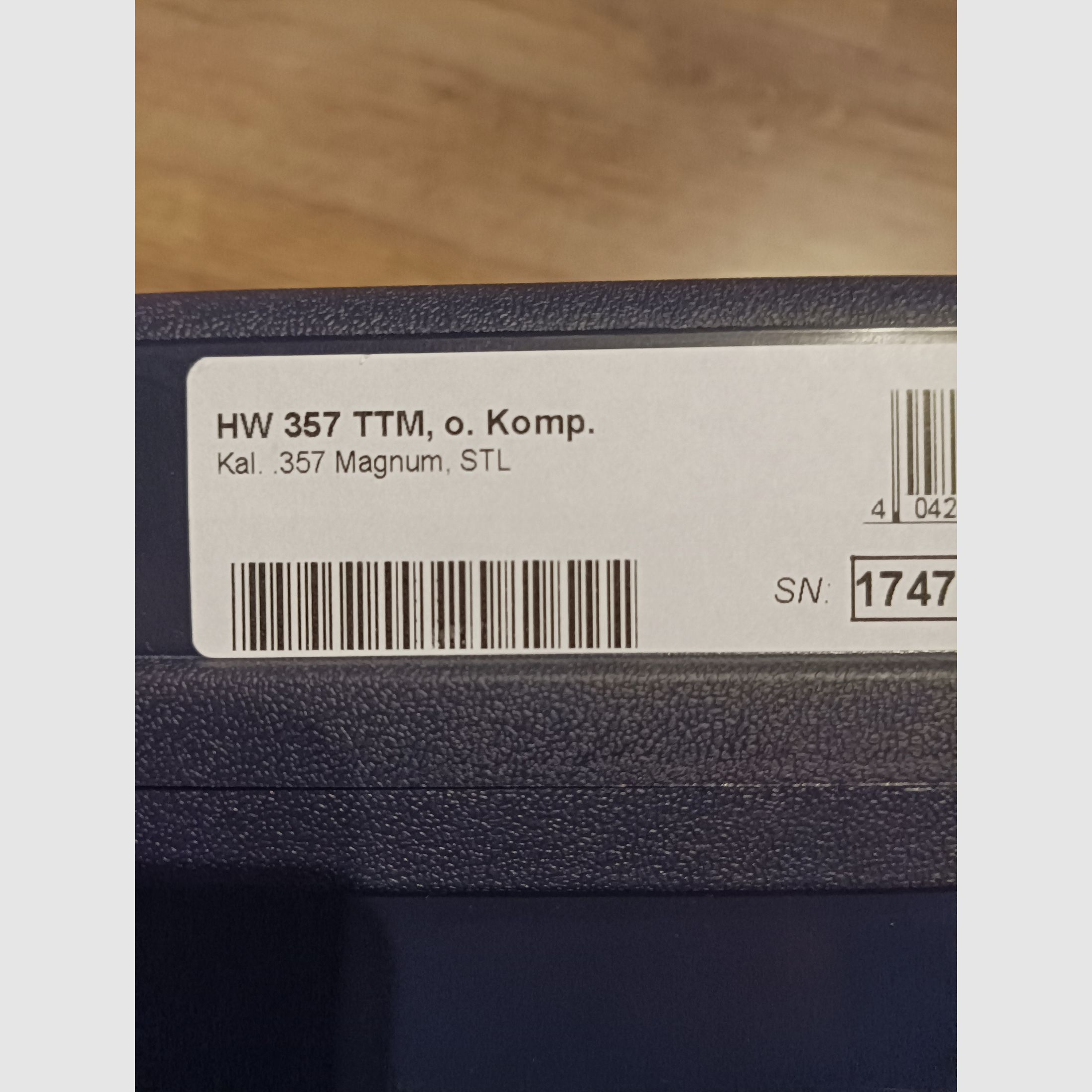 Revolver 357 Magnum 6 pollici Weihrauch TT