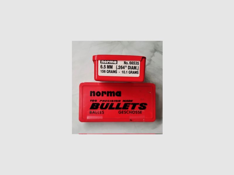 Norma Geschosse 6,5mm 156 gr #66535 (200 St.)