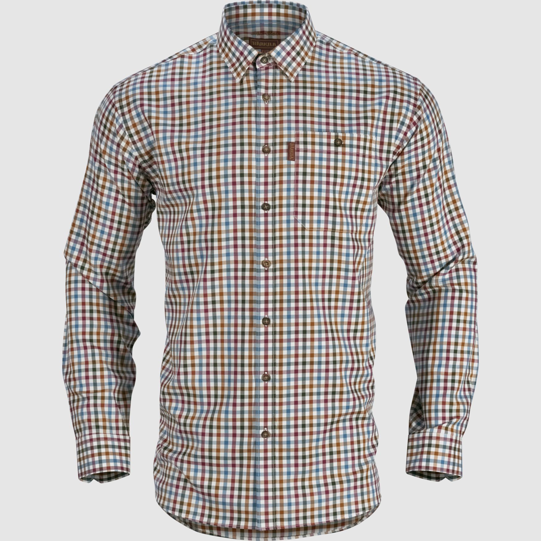 Härkila Hemd Milford in Multi Check