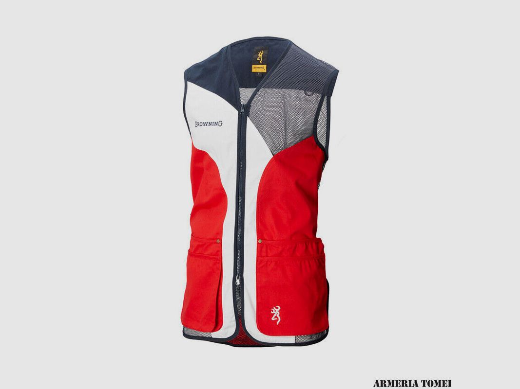 BROWNING – SHOOTING VEST SPORTER RED, image 1 of 2