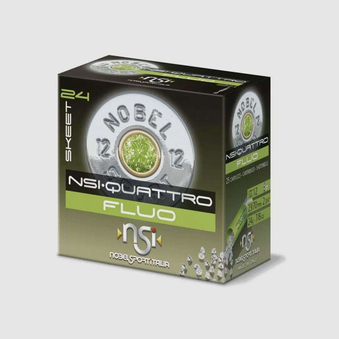 NSI QUATTRO FLUO SKEET 24 shotgun ammunition