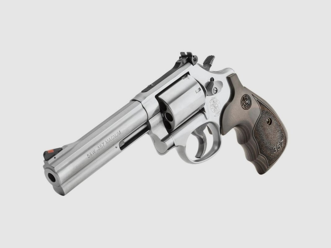 Revolver S&W Mod. 686 Plus con canna da 5″ – cal. .357Mag/.38Spl, immagine 2 di 7