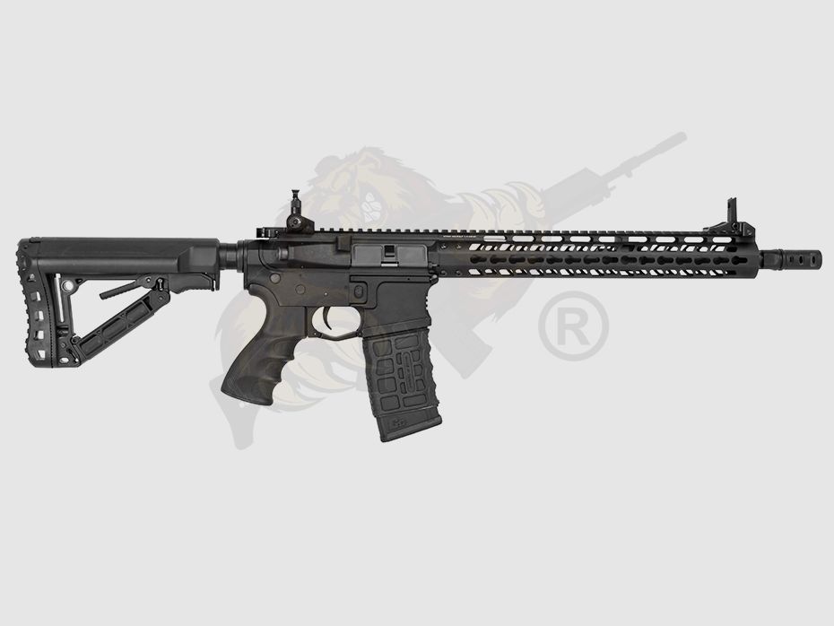 G&G CM16 Wild Hog 13,5" Airsoft mit ETU - max 0,5 Joule