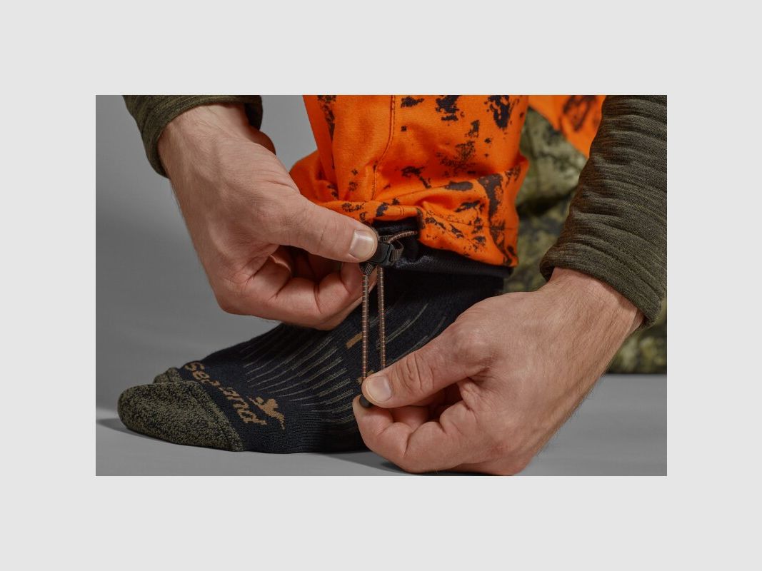 Spodnie Seeland Vantage w kolorze InVis zielonym/pomarańczowym blasku