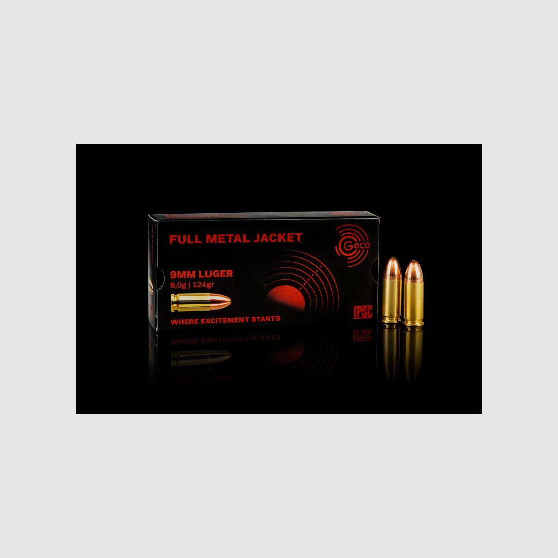 Geco Kal. 9x19 mm 124grs Box mit 50, Bild 3 von 3