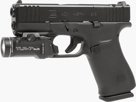 Glock 43X R/MOS/FS Streamlight Combo – 9mm Para