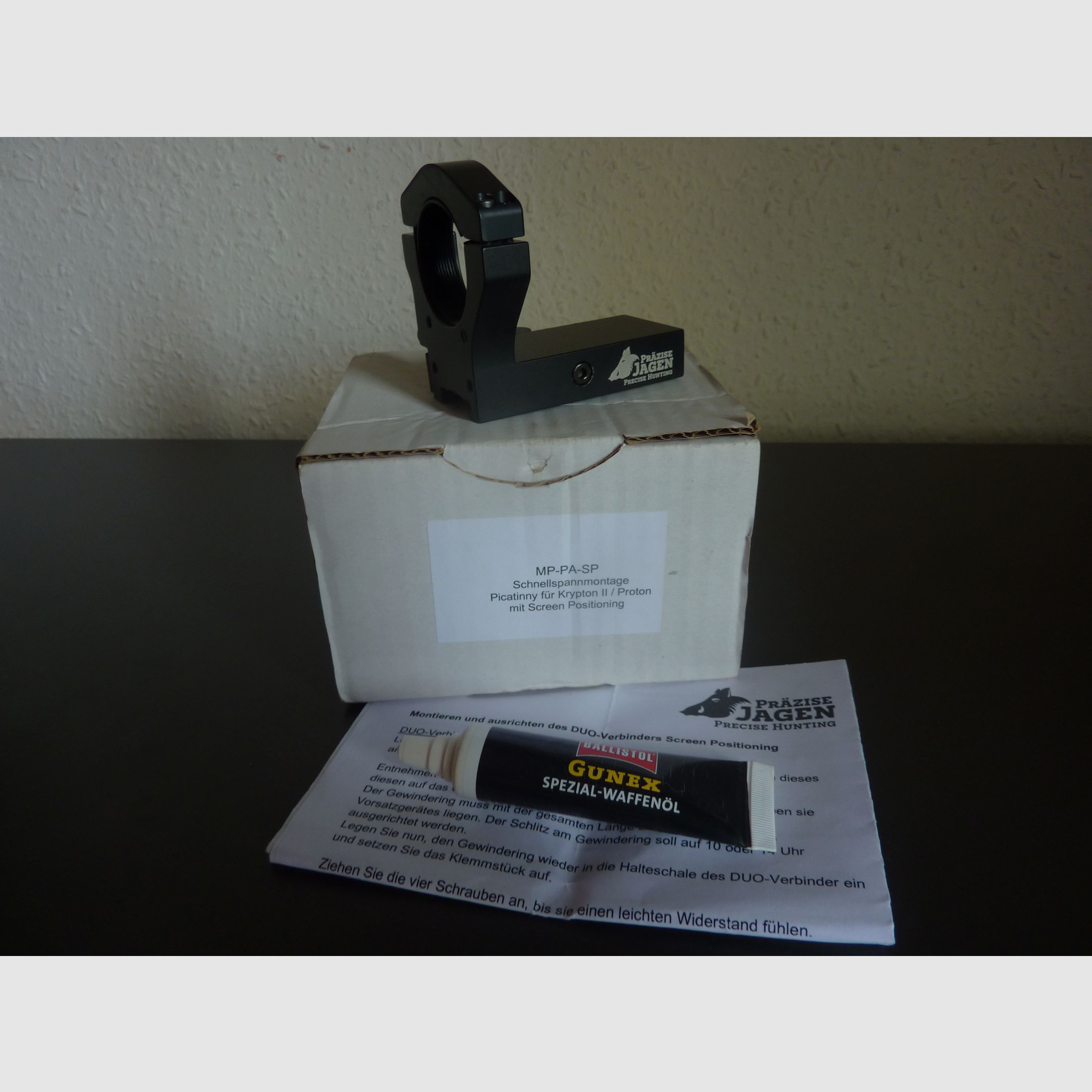 Precyzyjny adapter szybkiego mocowania do polowania Pulsar Krypton