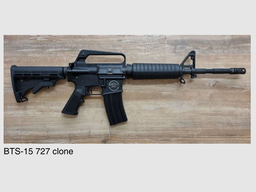 AR15 oder AR Wechselsystem in den Kalibern .223Rem, 9mm Luger, .300 AAC Blackout .450 Bushmaster 6,5 Grendel von BTS Bavarian Tactical Systems