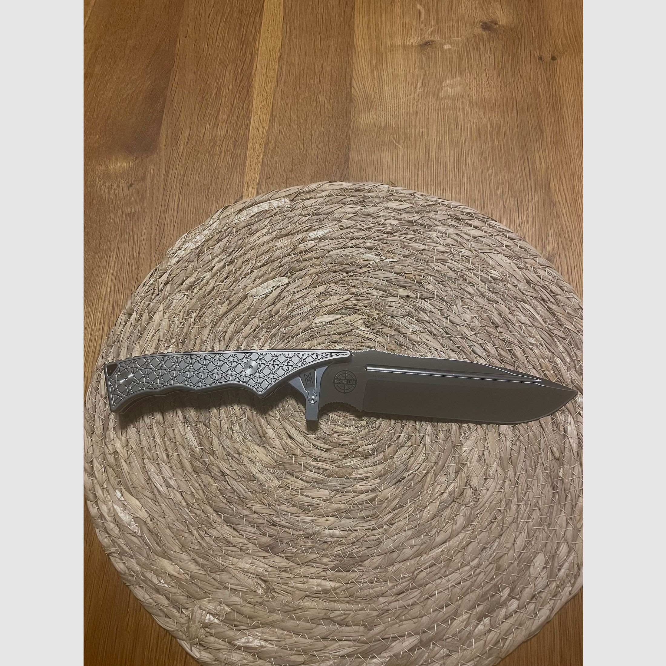 Midgards Messer -Valhalla V2   mit Logo von GoGun auf Klinge!!!