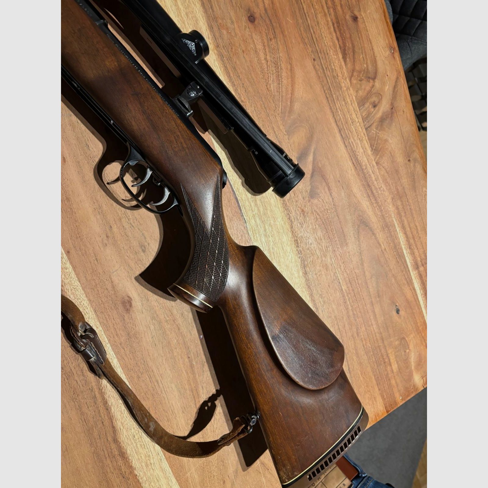 Krico 700 repeating rifle 7x64 repeater + optics + magazine