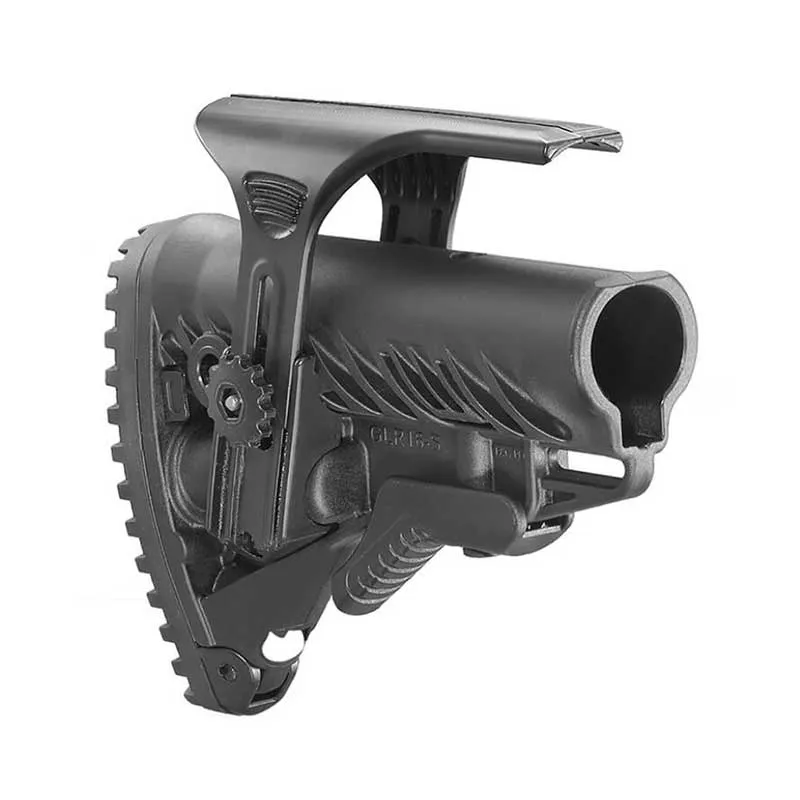 Regulowana kolba do karabinków AR-15 FAB Defense GLR-16 CP czarna
