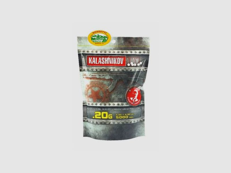 KALASHNIKOV Geschosse 0,20gr