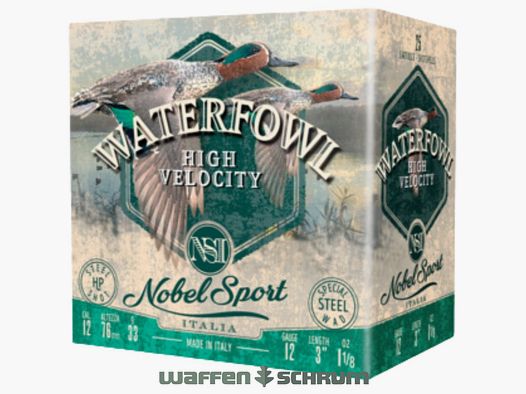 Nobel Sport Italia 12/76 Steel Waterfowl HV HP  4,0mm - 33g ANS123STVELBB