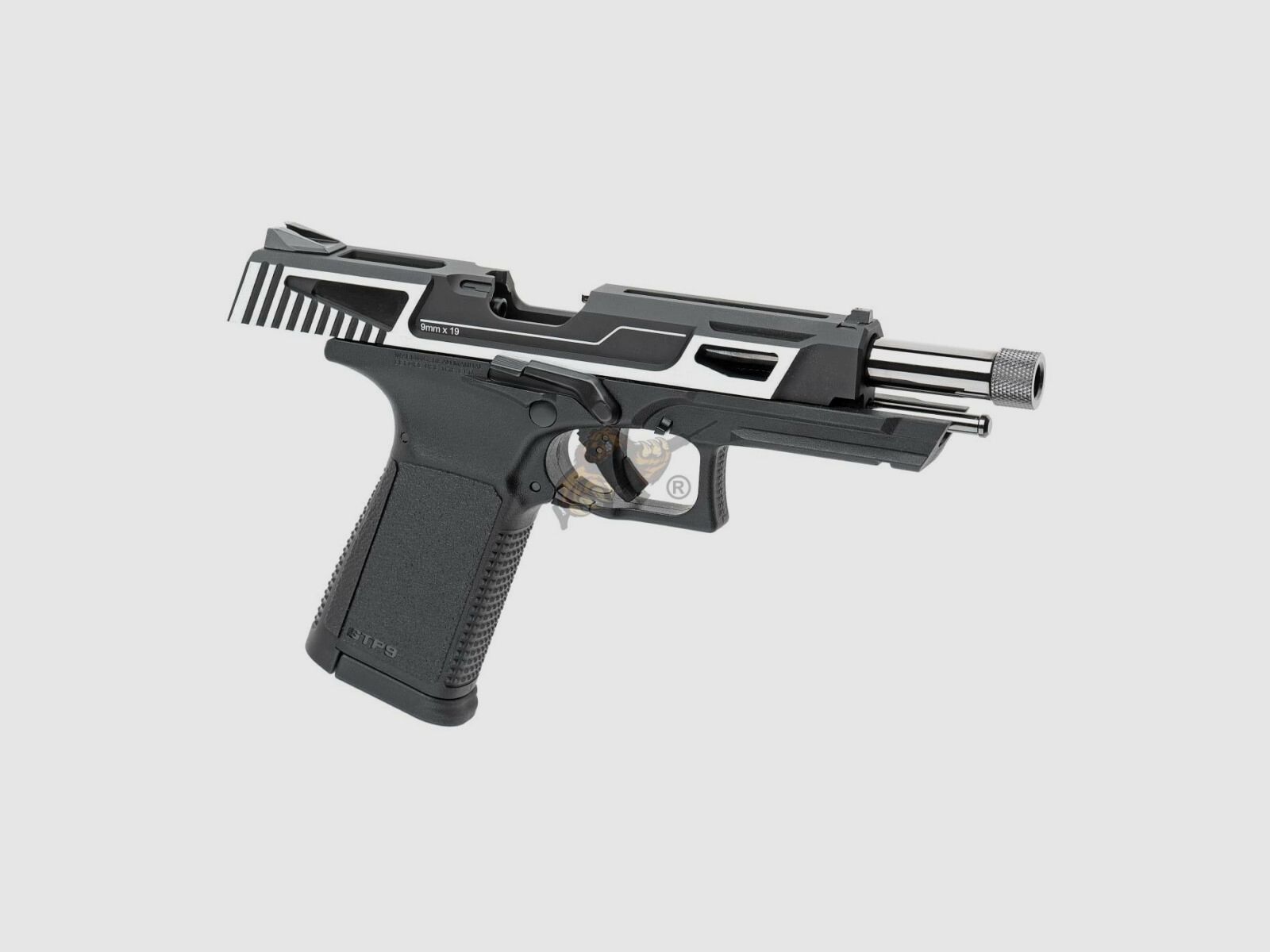 G&G GTP9 MS GBB Pistola Airsoft Versione Metallica in Dual Tone -F-
