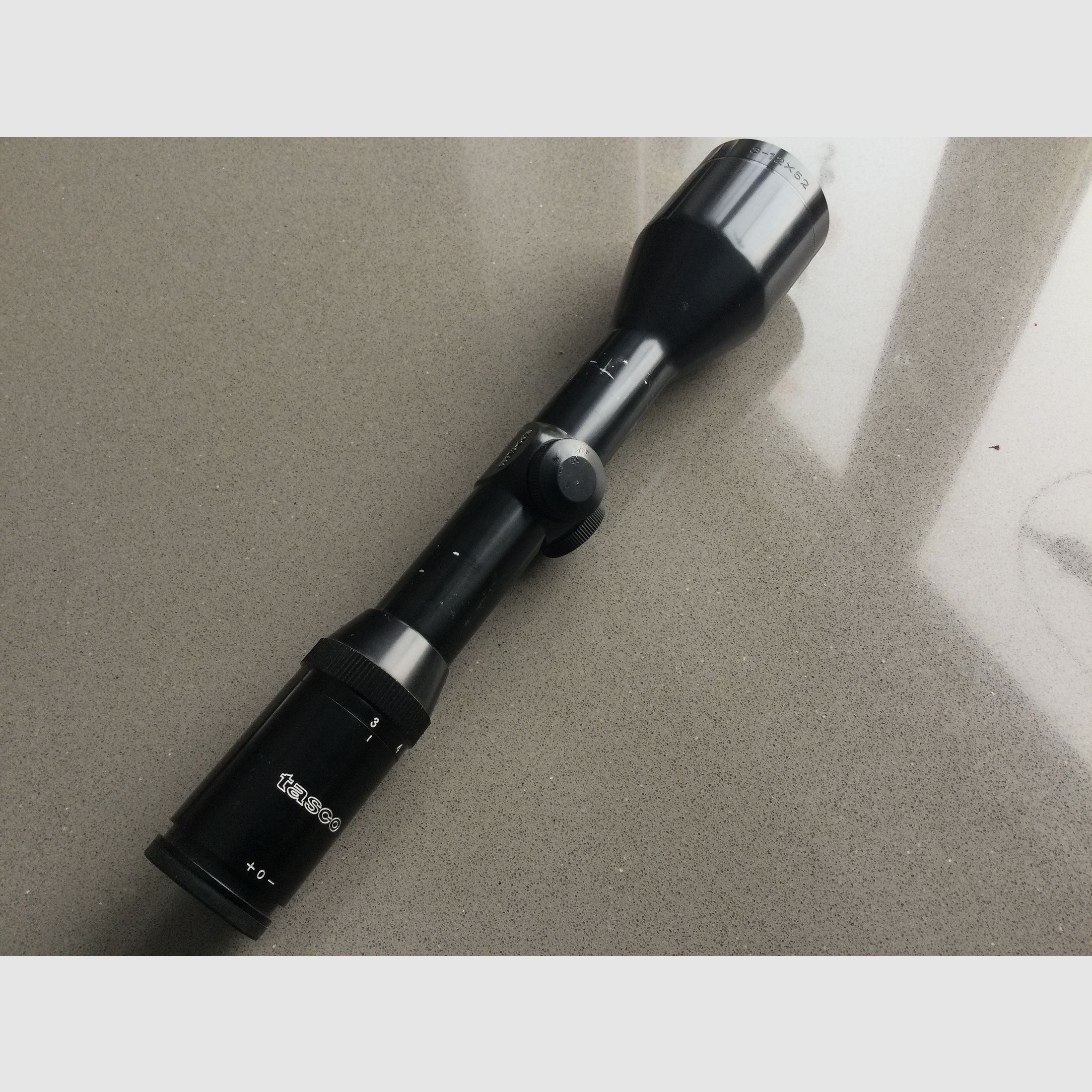 Zielfernrohr, Tasco, 3-12x52, Gebraucht, aus Nachlass abzugeben.