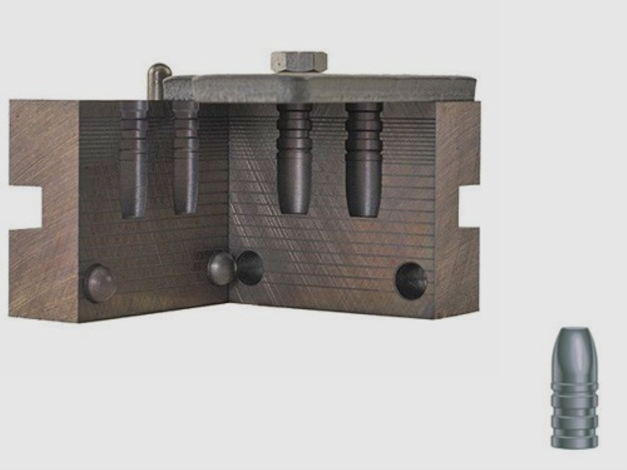 RCBS Doppelgiesskokille .309 / 7,85 mm 150 gr / 9,7 g 30-150-CM Cowboy für .30-30 Win. Flachkopfgeschosse .309