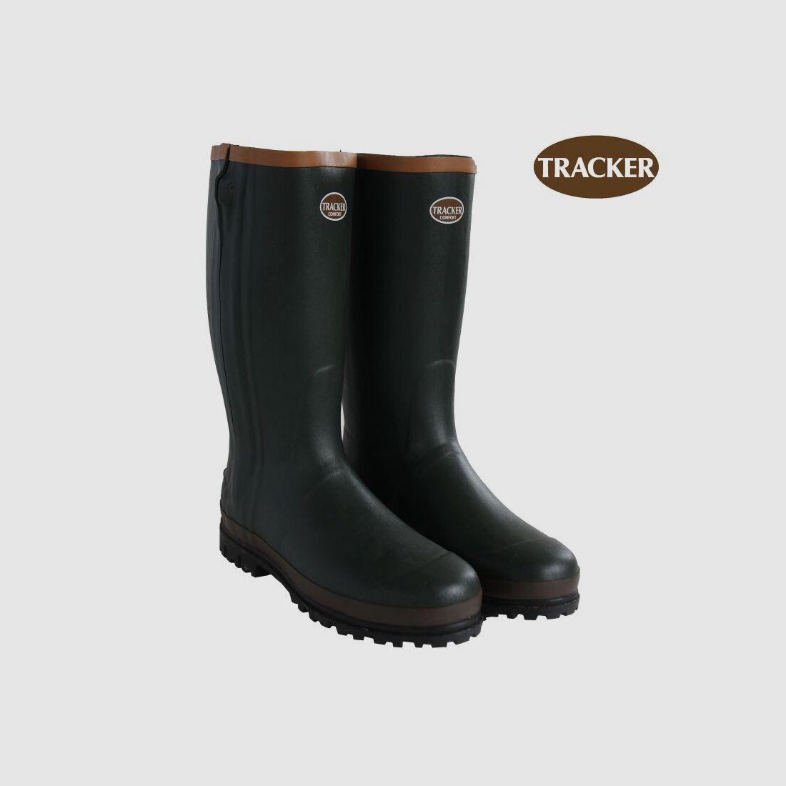 Tracker Neopren Comfort Gummistiefel Dark Olive