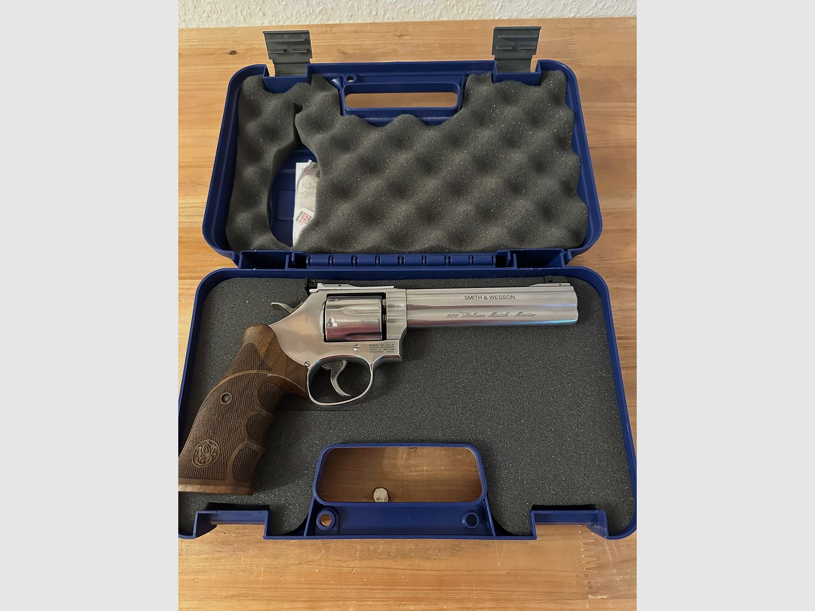 S&W 686 Deluxe Match Master .357 Mag – 6 Zoll – Wie neu (Kauf 04/2024)