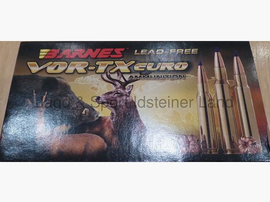 Barnes VOR-TX euro TTSX 168grs (sin plomo)