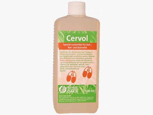 Seven Oaks Cervol Lokmiddel 500ML voor reeën, edelherten en damherten