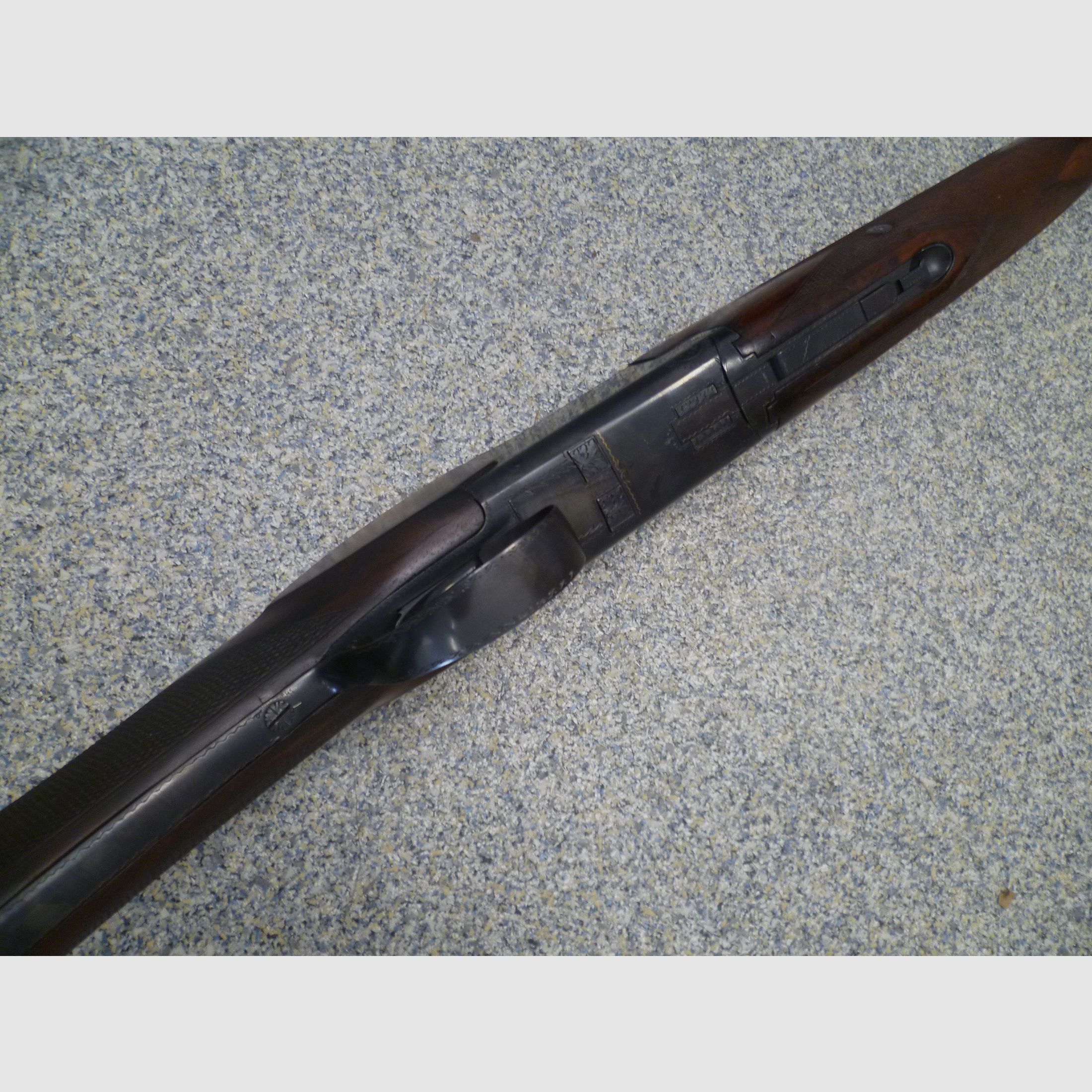 Bockdoppelbüchse FN B25 - Henneberger 10,75x68 Game Gun