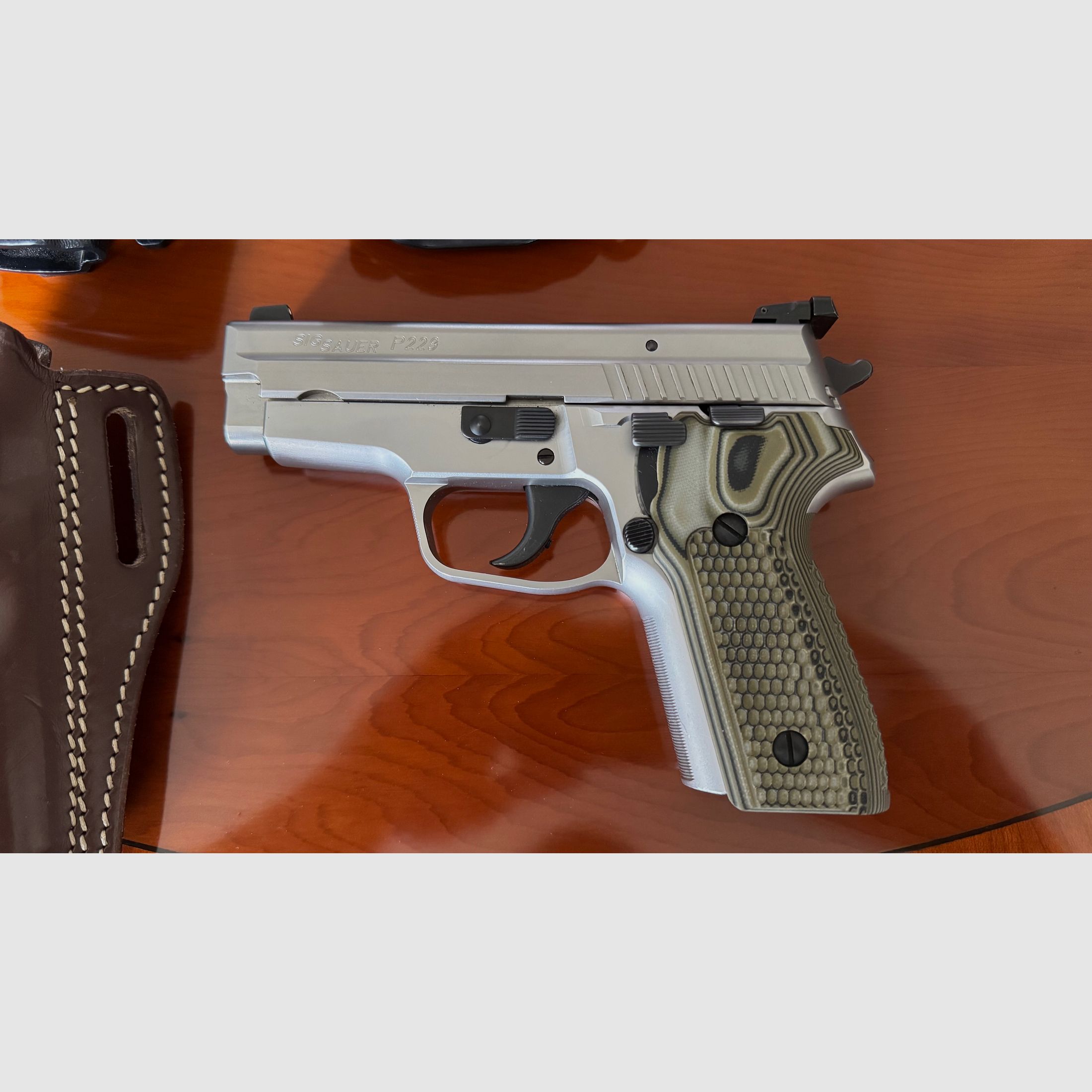 Sig P229 Acero + Funda + Munición / Paquete Todo Incluido / Hecho en Alemania