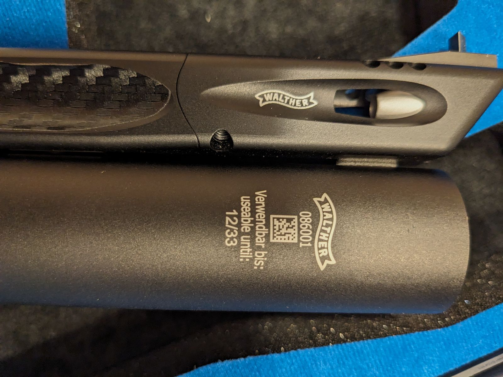 Walther LP 500 Expert, droite taille M