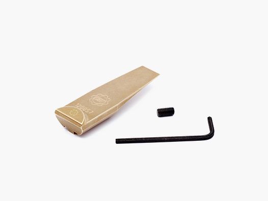 Eemann Tech Tapón de agarre de alimentación de latón pesado para Glock 17 Gen4/5