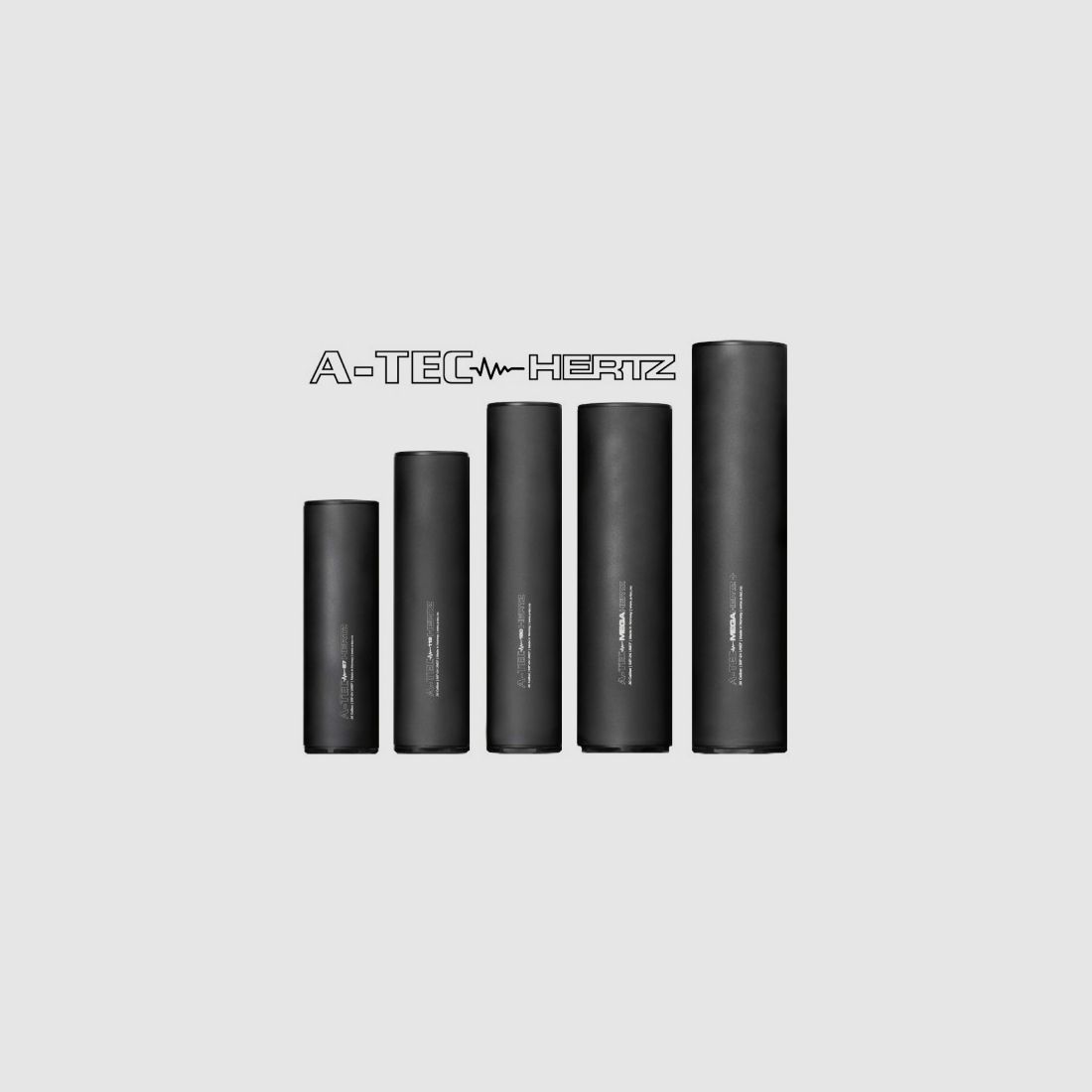 A-tec Schalldämpfer 150 Hertz Kal. .30 15x1