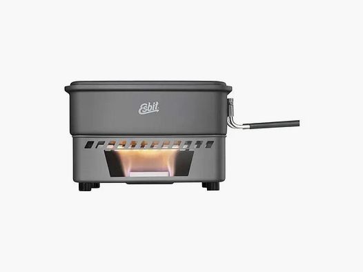 Esbit Esbit Trockenbrennstoff-Kochset 1.1 L Edelstahl silberfarben