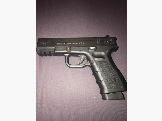 ISSC M22 Schreckschusspistole 9mm P.A.K – Fast neuwertig, top Zustand