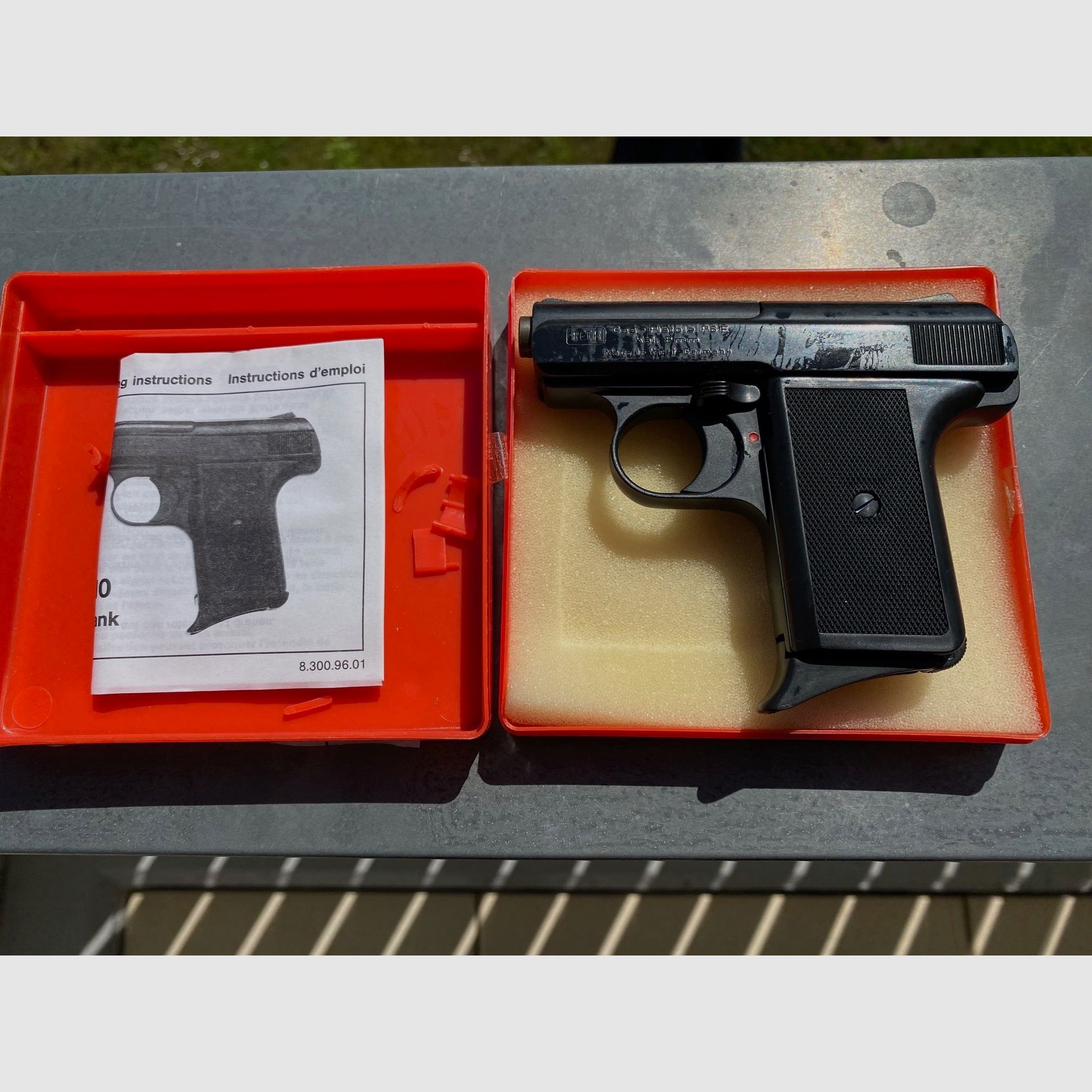 Sammlerstück Reck P6 E !!!! Deko Waffe extrem selten !!!