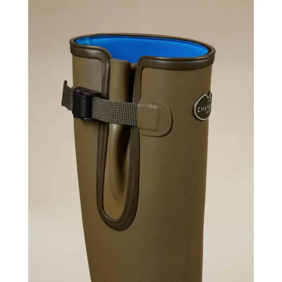 Bottes Vierzonord Damen Le Chameau mit Neoprenfutter Grün Vierzon, Bild 7 von 16